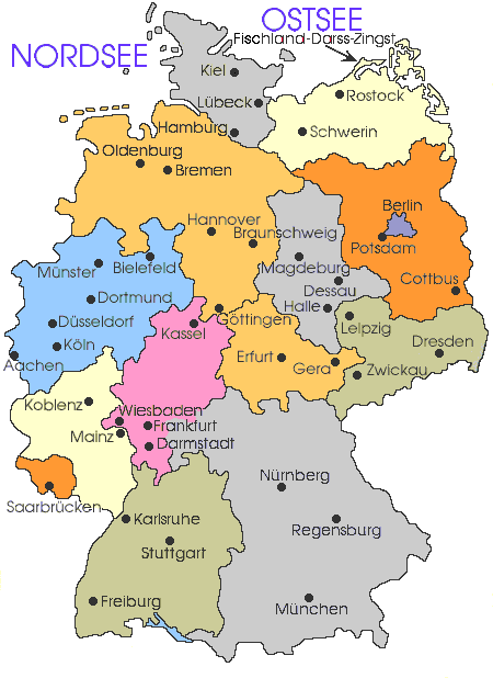 Deutschland-Karte